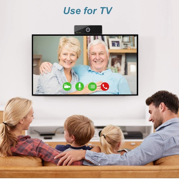 Webcam with Microphone, 1080P HD Webcam Streaming Computer Camera, USB Webcam - Picture 7 of 7